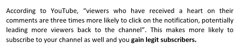 Increaser subscribers organically